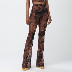 Heron Preston Flared Sheer Pants